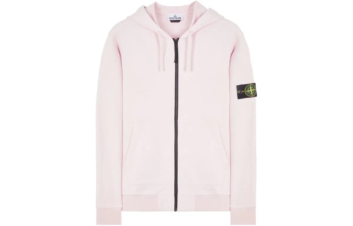 STONE ISLAND Sweatshirt Unisex Light Pink