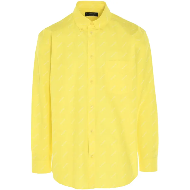 Balenciaga All Over Logo Shirt