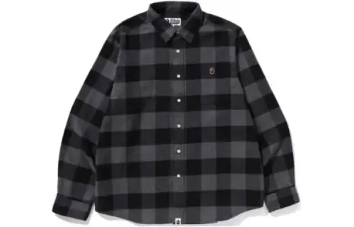 A BATHING APE Shirts Men's Pointed Collar Moderate Other