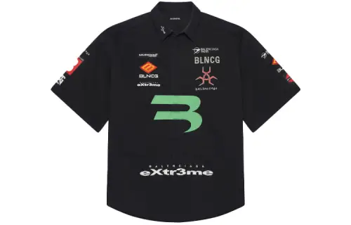 Balenciaga Gamer Patch Button Up Shirt
