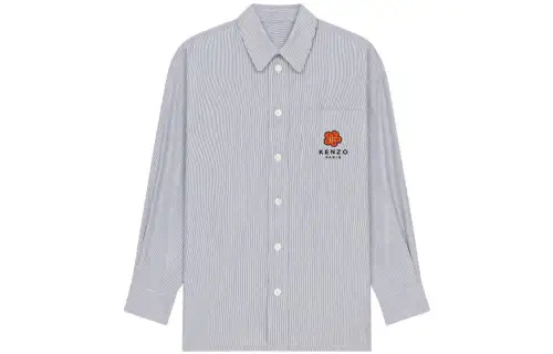 KENZO X Nigo Boke Flower Crest On Pocket Oversized Shirt