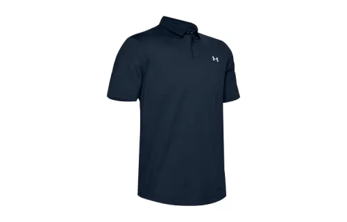 Under Armour Polo Shirts Men's Collegiate Blue Polo Collar Thin Straight Fit