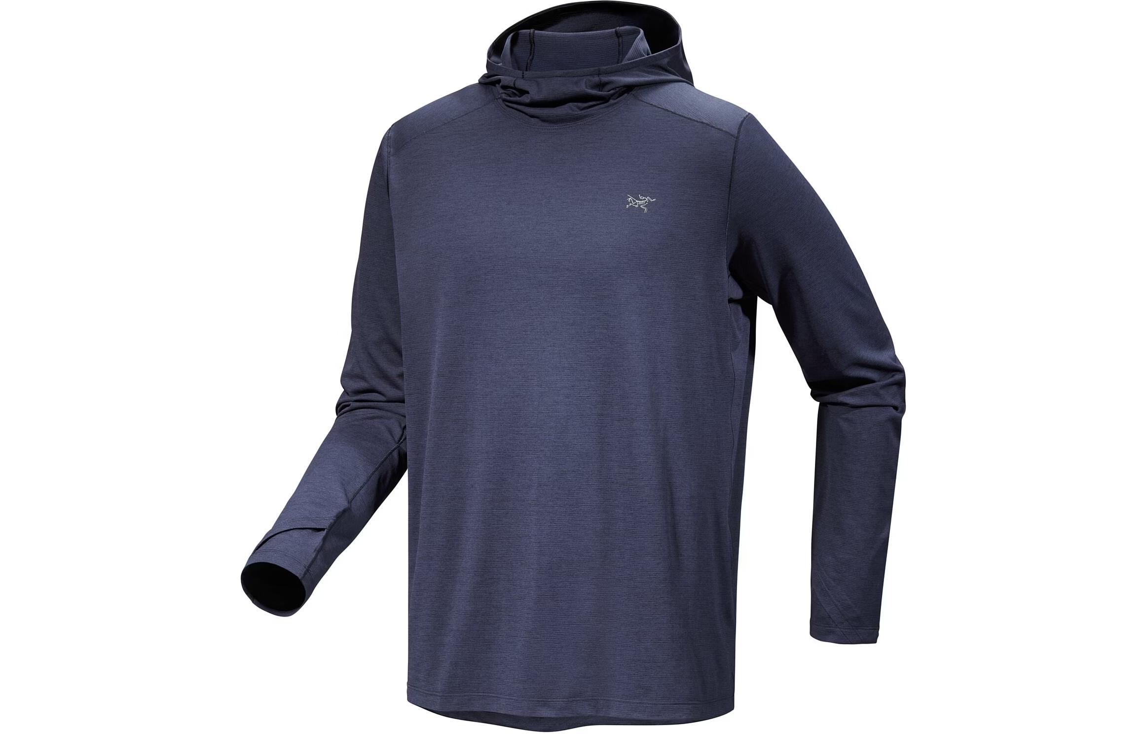 Мужская футболка Arcteryx Cormac Hoody (серая)