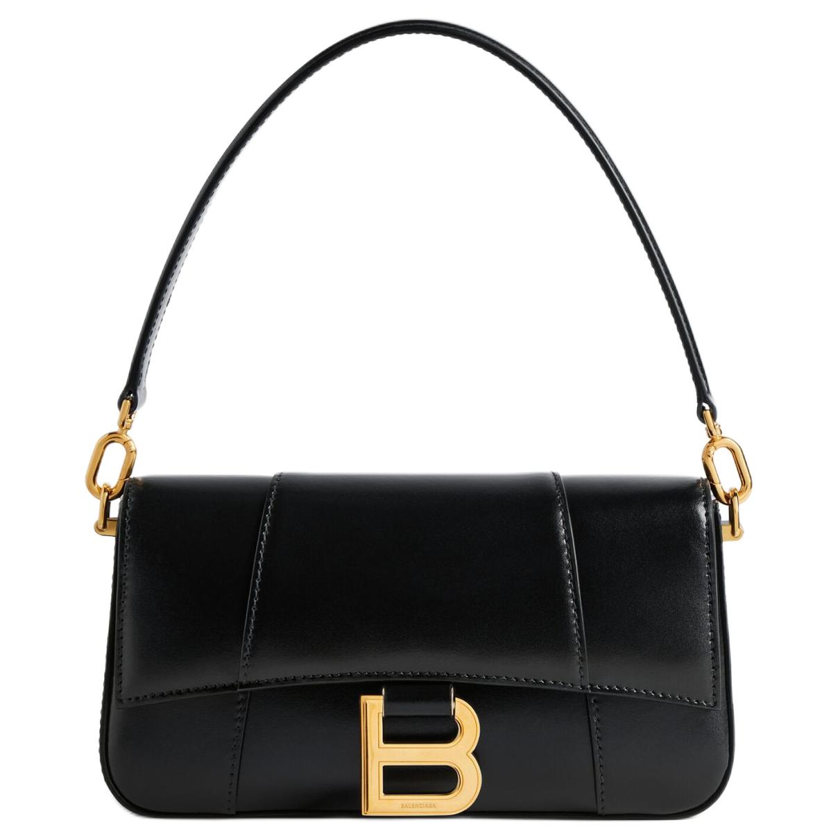 Женская сумка Balenciaga Hourglass Small (черная)