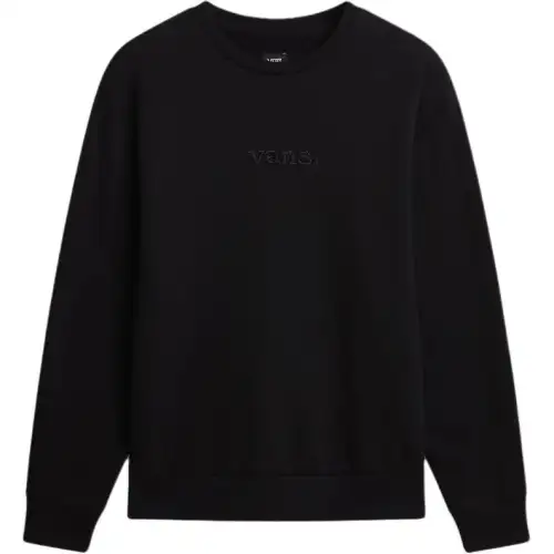 Vans ESSENTIAL RELAXED Essential Relaxed Crew Sweatshirt Men's Black