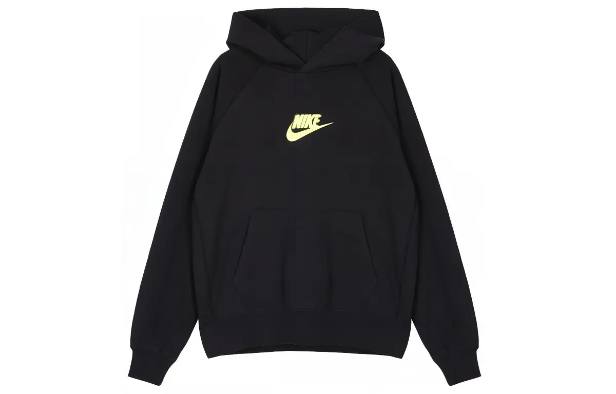 Nike Sweatshirts Men's Black Hooded (Non-detachable) Moderate