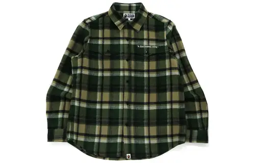 Bape Check Flannel Shirt FW21