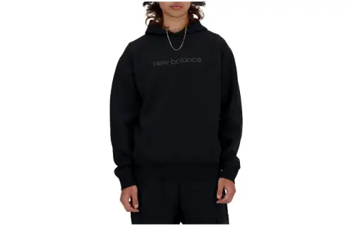 New Balance Hyper Density Graphic Hoodie Sweatshirt Men's Black