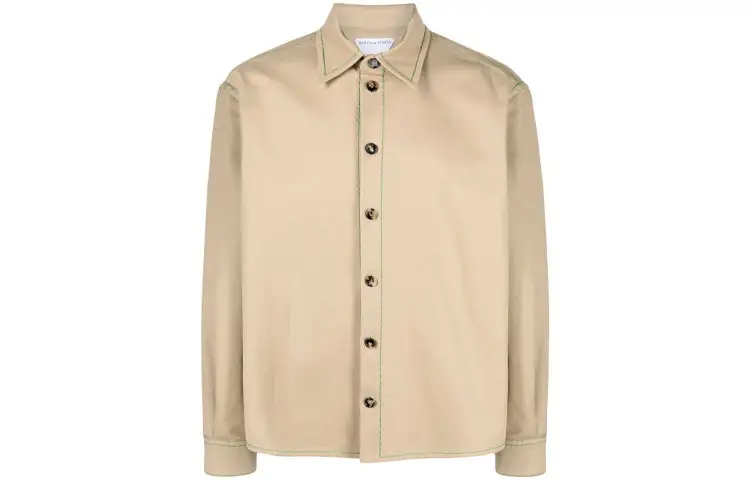 Bottega Veneta SS22 Shirt Men's Light Umber