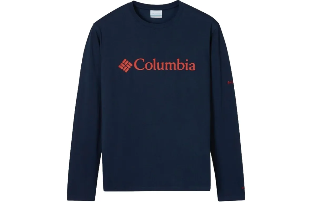 Columbia T Shirt Men's Navy Blue