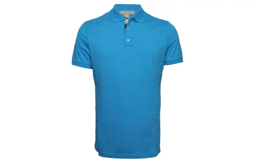 Burberry Polo Shirt Men's Light Blue