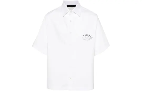 AMIRI Arts District Printed Short Sleeved Shirt