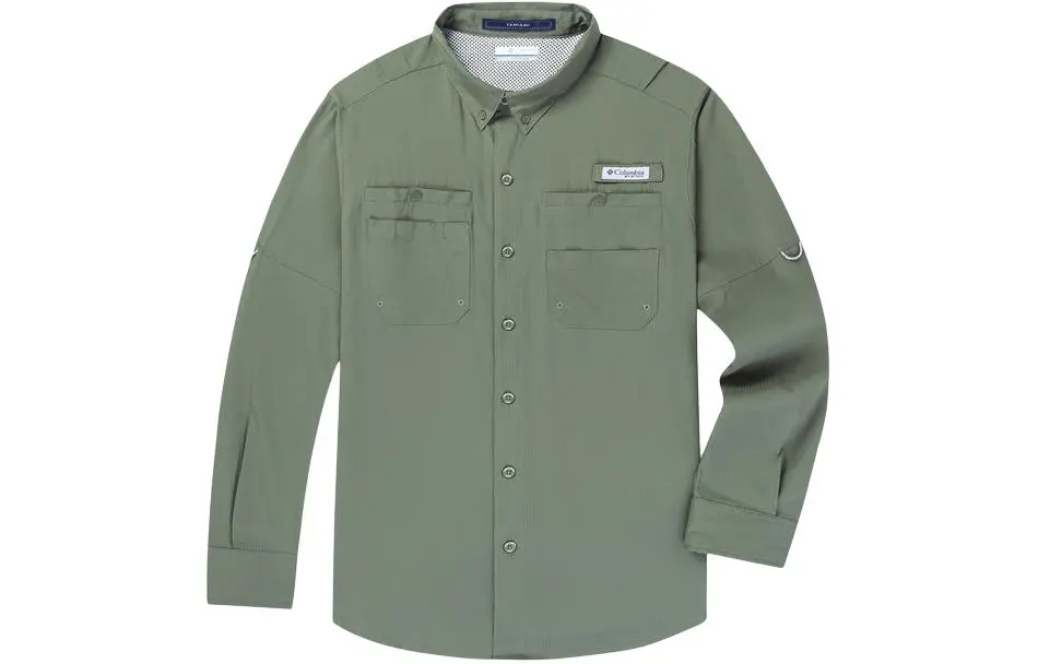 Columbia PFG SS24 Shirt Men's Green