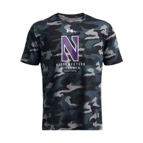Under Armour Performance CottonCollegiate Camo T Shirt Men's Camouflage