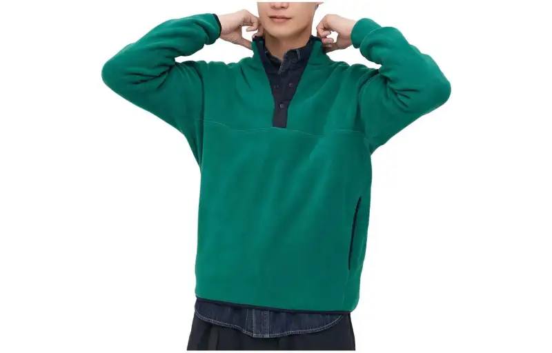 UNIQLO Sweatshirt Unisex Grass Green