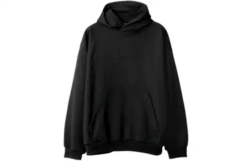 Balenciaga Pouch pocket Cotton Hoodie
