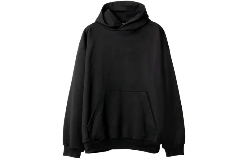 Balenciaga Pouch pocket Cotton Hoodie
