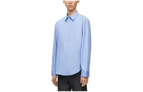 LOEWE SS24 Shirt Men's Light Blue