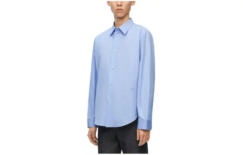LOEWE SS24 Shirt Men's Light Blue