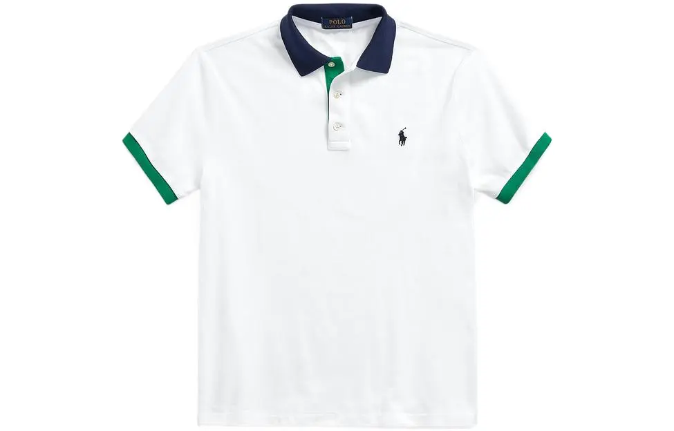 Polo Ralph Lauren Polo Shirt Custom Slim Fit Men's White