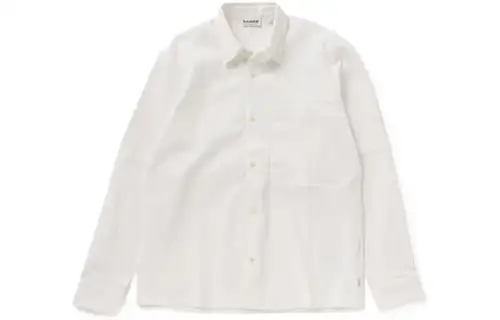 Timberland Shirts Men's White Lapel Moderate