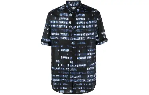 OFF WHITE Shirt, Regular Fit Men's Black