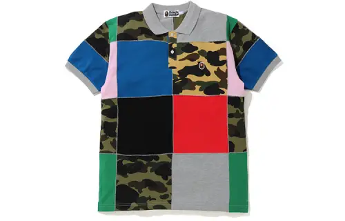 Bape Patchwork Polo