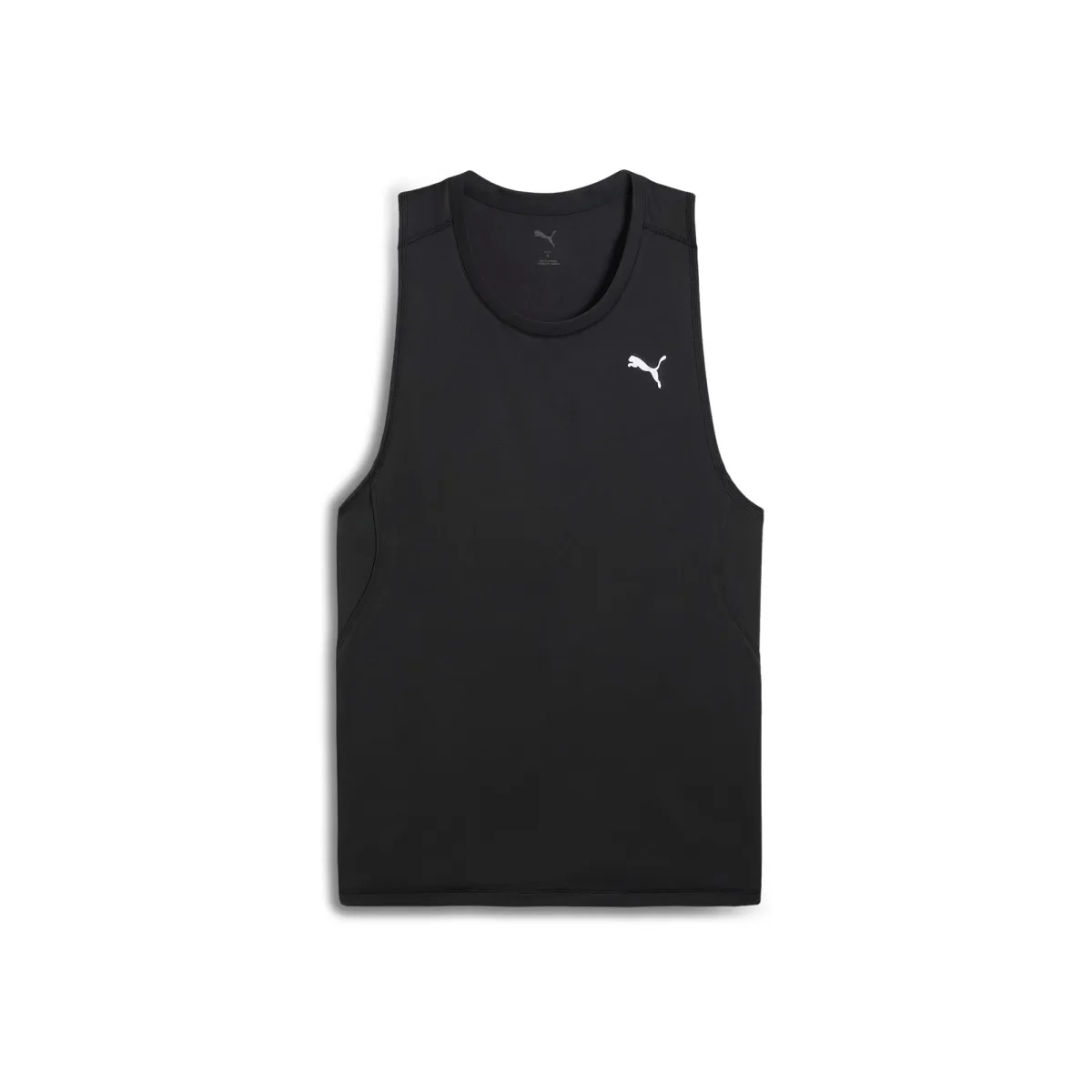 PUMA Tank Tops Men's Black-01 Crew Neck Moderate Other