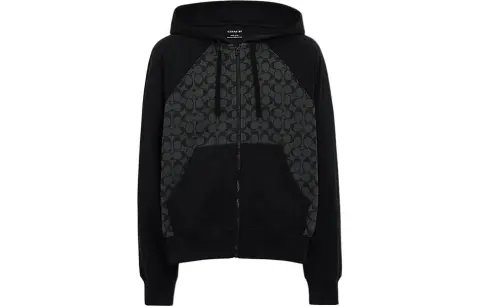 COACH SS24 Sweatshirt Men's Charcoal Gray
