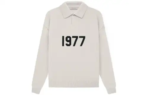 Fear Of God Essentials 1977 Knit L/S Polo