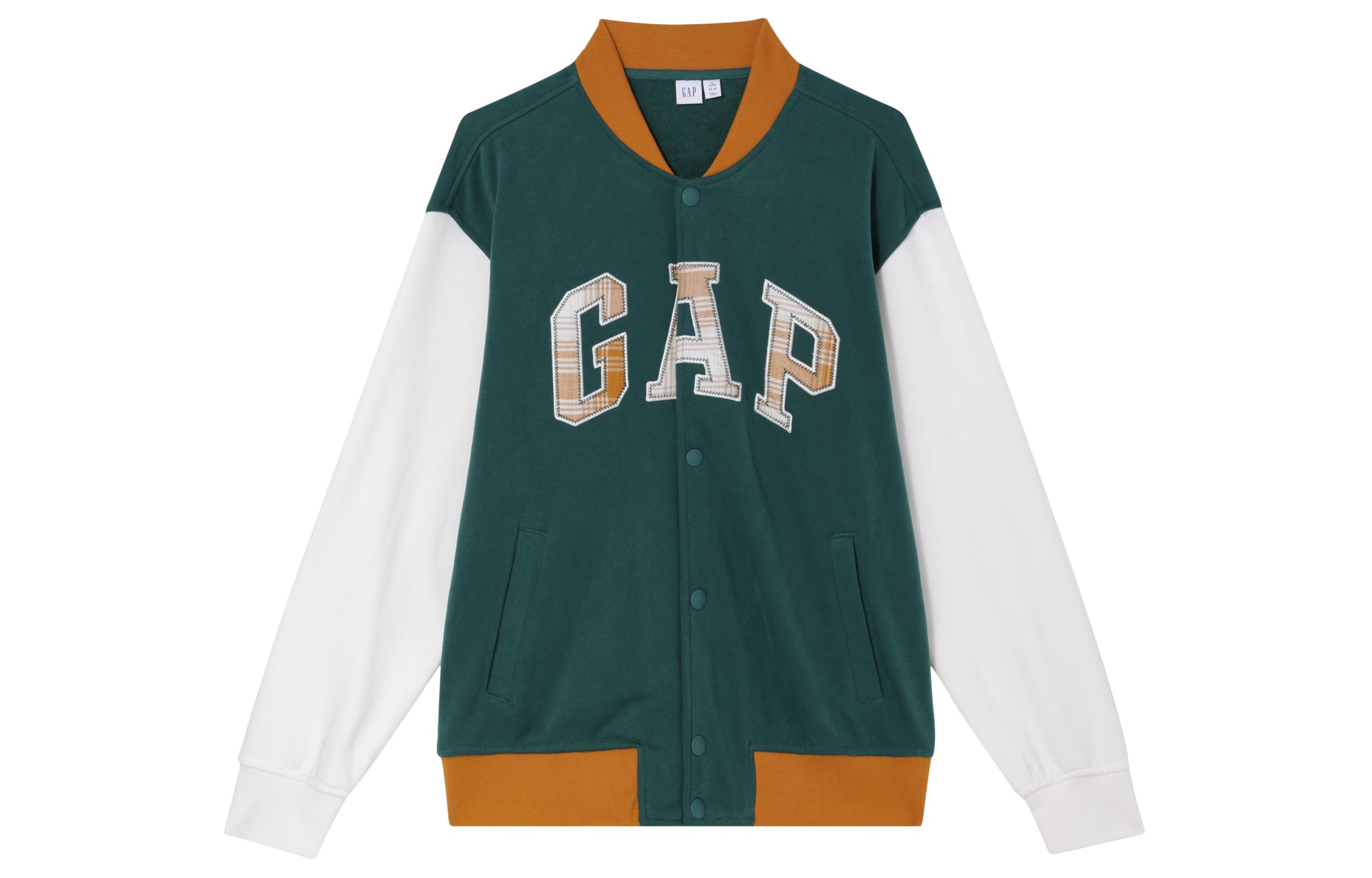 Толстовка GAP Baseball Hoodie (зеленая)