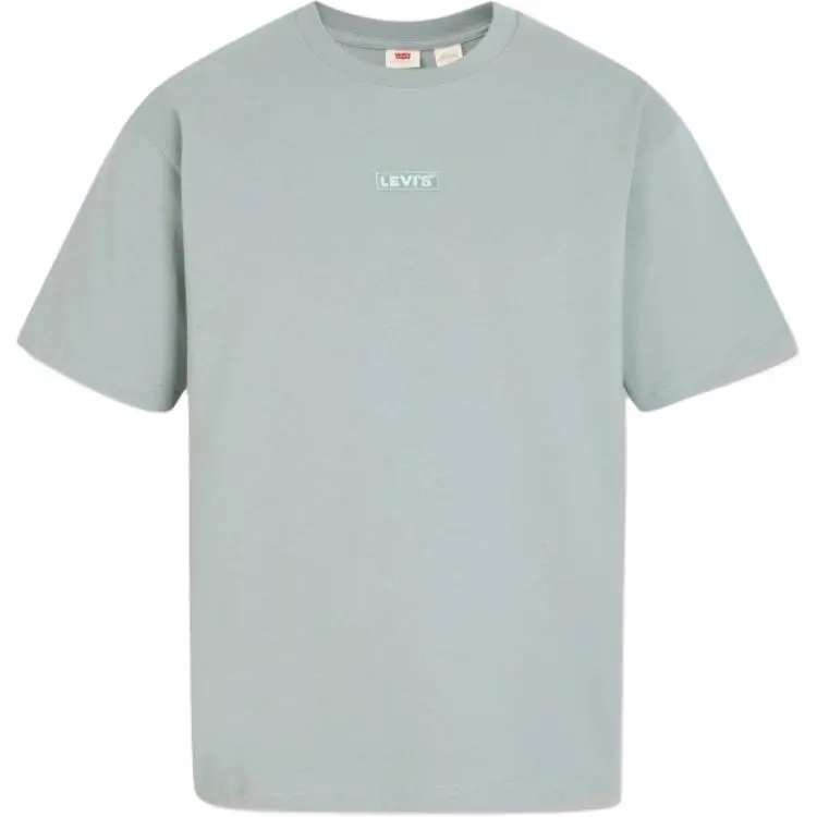 Levi's T-Shirts Men's Green Crew Neck Moderate