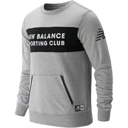 New Balance NB Sweatshirt Men's Gray