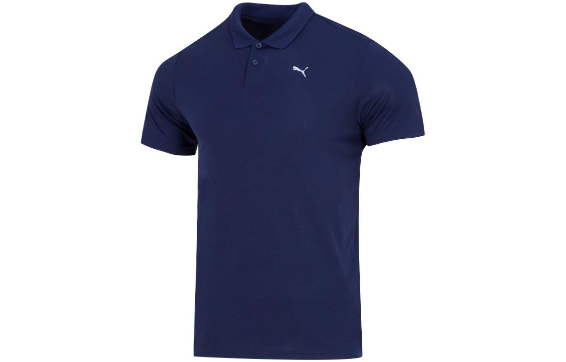 Мужская футболка PUMA Polo (черная)