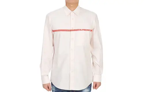 Burberry Shirt Men's Light Pink
