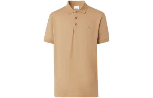 Burberry SS22 Polo Shirt Men's Camel