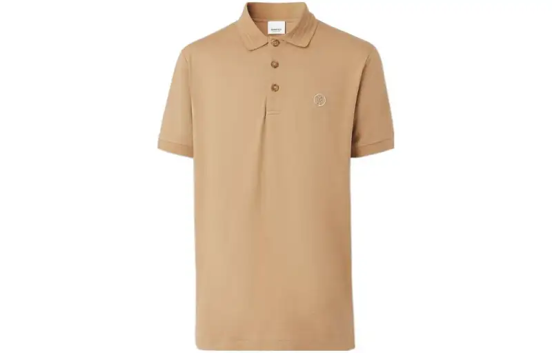 Burberry SS22 Polo Shirt Men's Camel