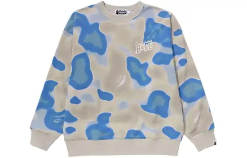 Bape Liquid Camo Bape Sta Relaxed Fit Crewneck
