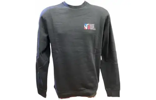 Vans Sweatshirts Men's Black Crew Neck Moderate Regular