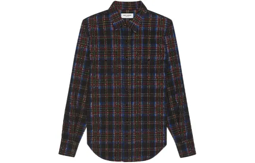 SAINT LAURENT FW21 Shirt Men's Black