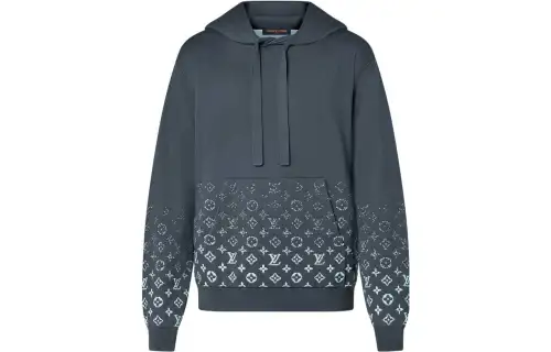 LOUIS VUITTON Gradient Cotton Hoodie