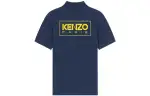 KENZO x Nigo Letter Logo FW22 Polo Shirt Men's Dark Blue