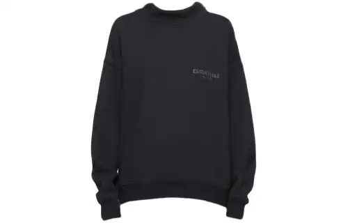 Fear Of God Essentials X Ssense Pull Over Mockneck Sweatshirt