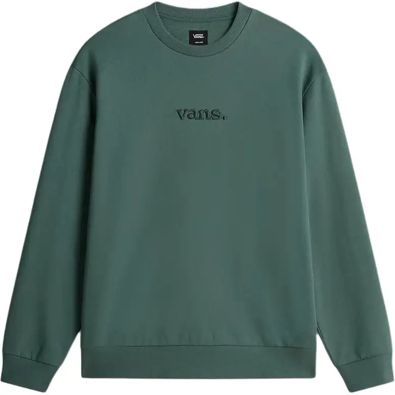 Vans ESSENTIAL RELAXED Essential Relaxed Crew Sweatshirt Men's Green