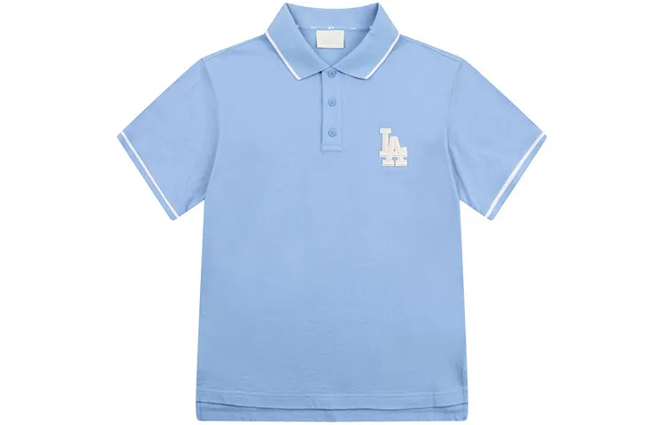 MLB Los Angeles Dodgers SS21 Polo Shirt Unisex Sky Blue