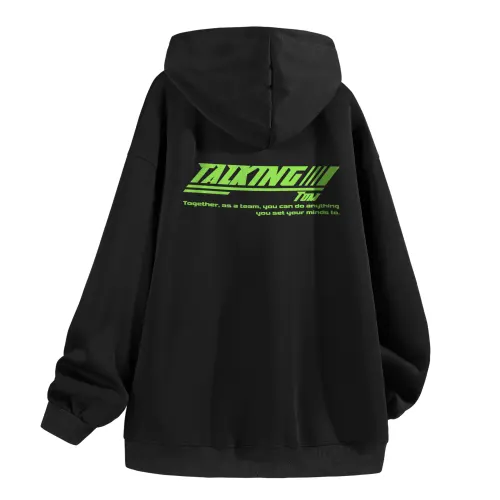 TALKING TOM Sweatshirts Unisex Hooded Thickened Regular