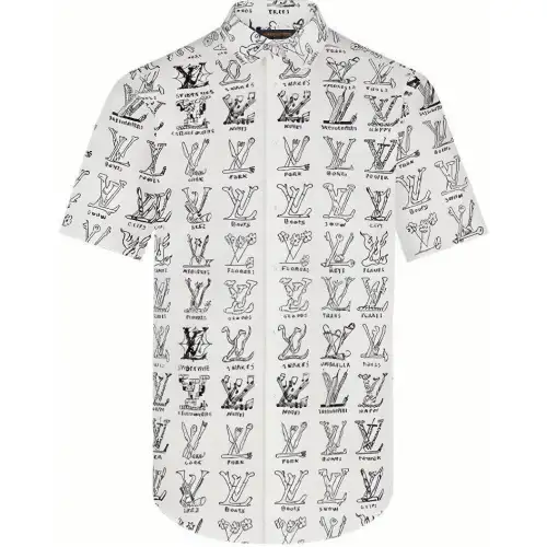 LOUIS VUITTON Shirt Men's White
