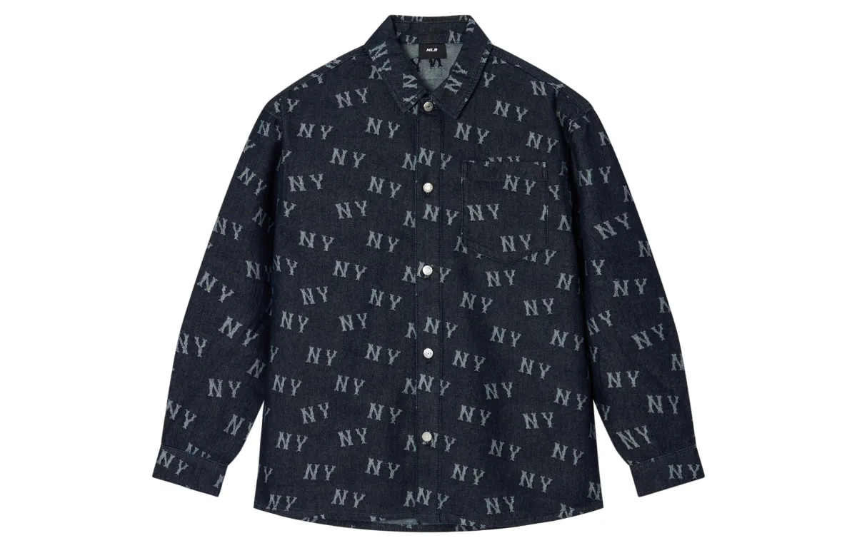 MLB New York Yankees SS24 Shirt Unisex Dark Marine Blue