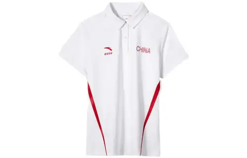 Anta Polo Shirt Men's Pure White