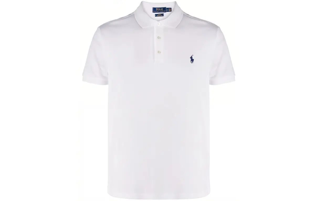 Polo Ralph Lauren Polo Shirt Slim Fit Men's White